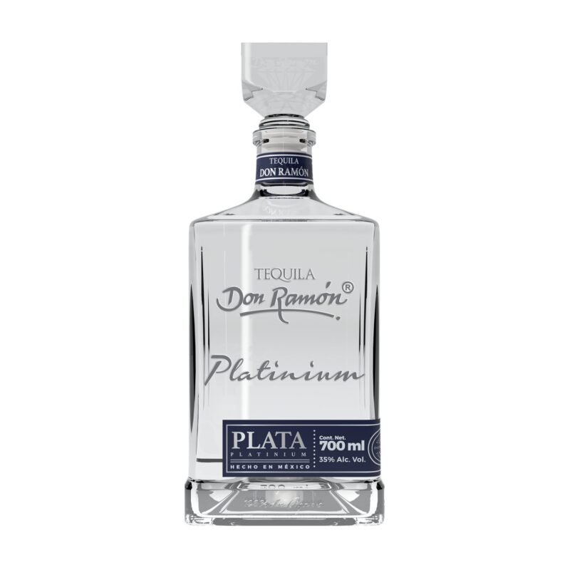 Don Ramón Tequila Platinum Plata - 100% de Agave 35% Vol. 0,7l