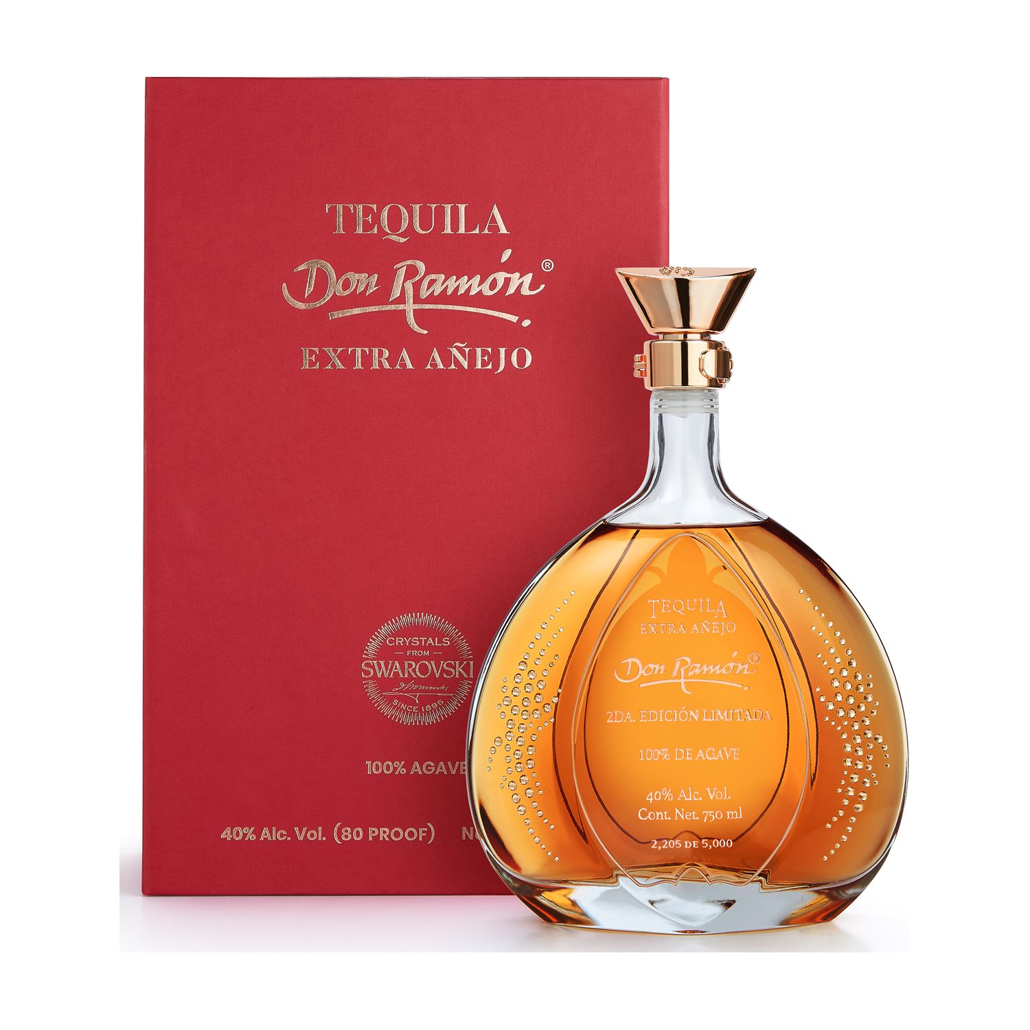 Don Ramón Tequila Extra Añejo Limited Edition 100% de Agave 40% Vol. 0,75l