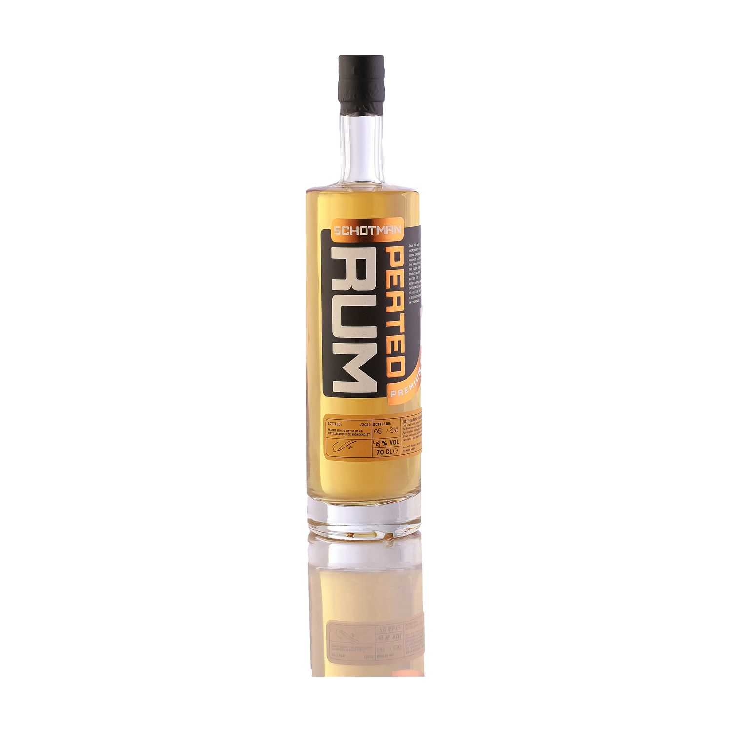 Schotman Peated Rum Bourbon Finish Batch 1 Limited 46% Vol. 0,7l