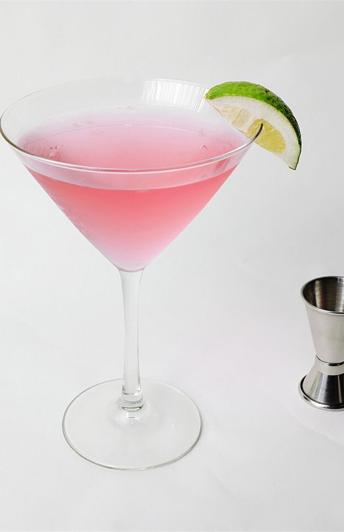 Cranberry Cosmopolitan mit Cranberry Püree