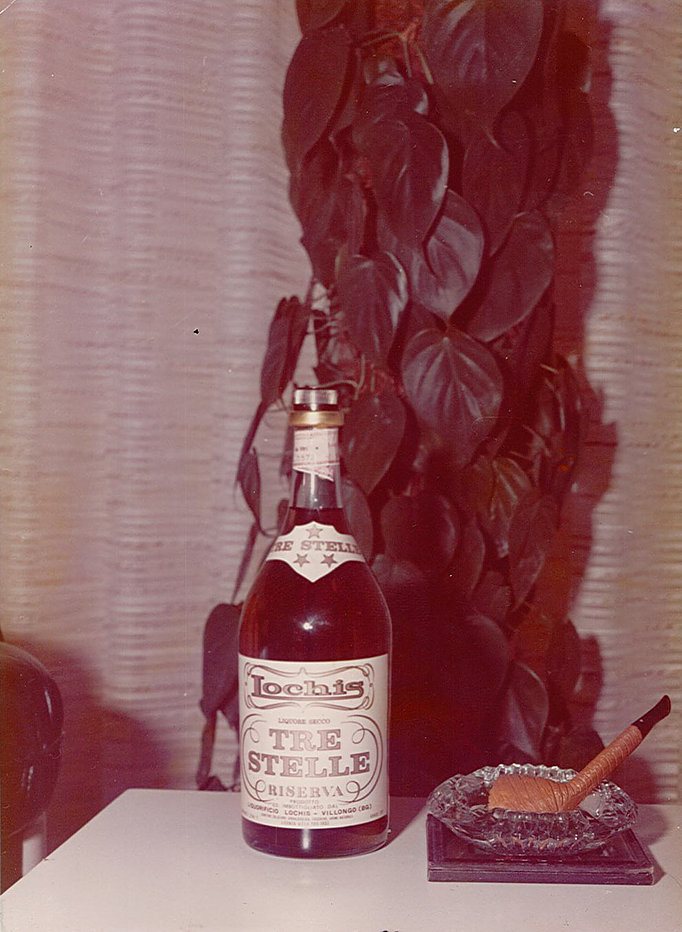 Historische Polot-Flasche aus den Anfängen der Marke