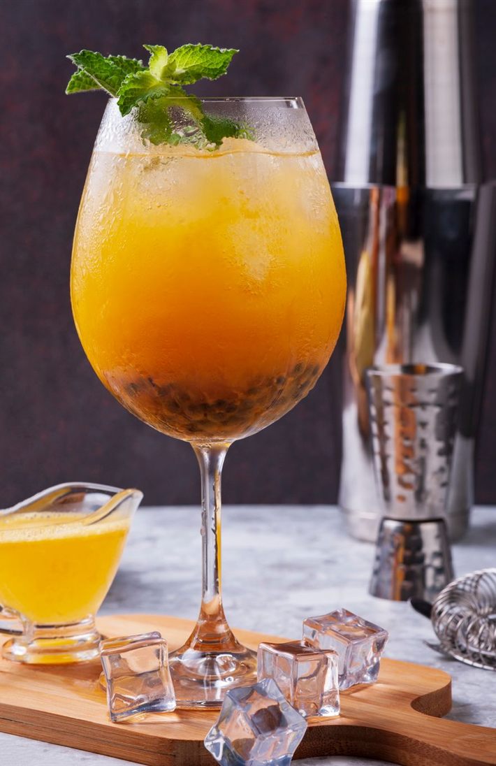 Mango-Daiquiri mit Mango Püree