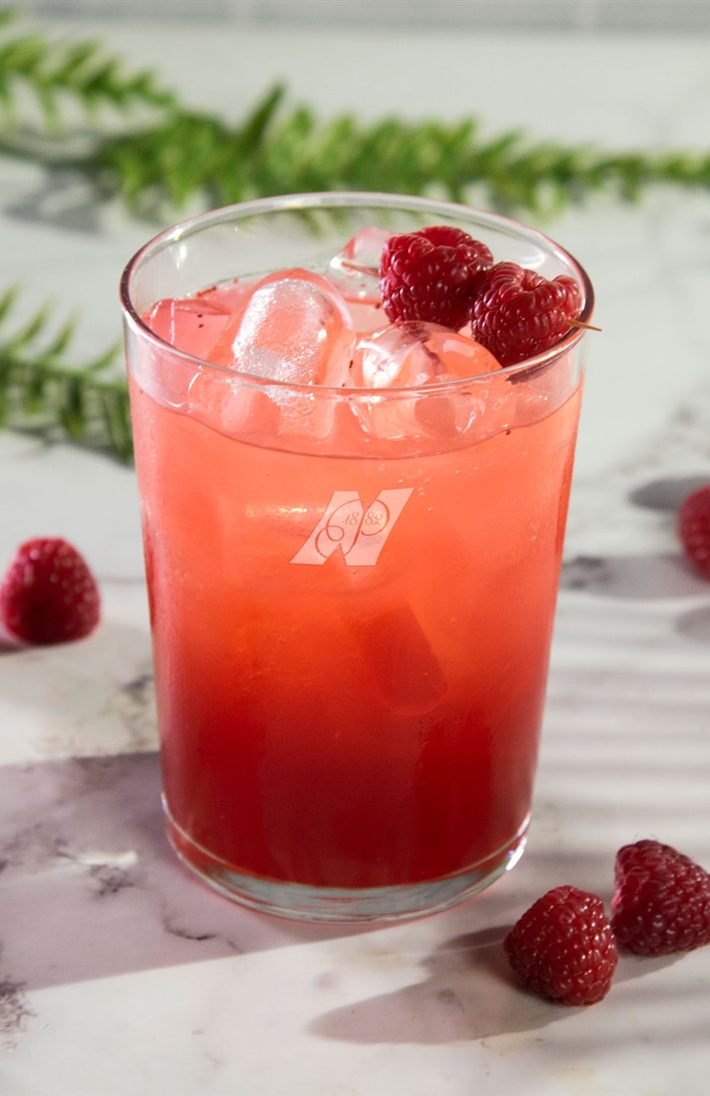Spicy Orange Berry mit Raspberry Püree