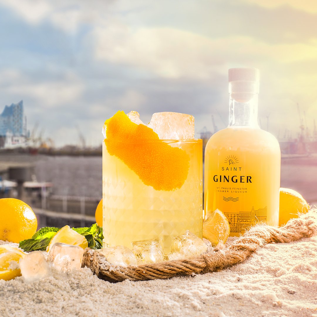 Holy Spritz mit Saint Ginger und Prosecco