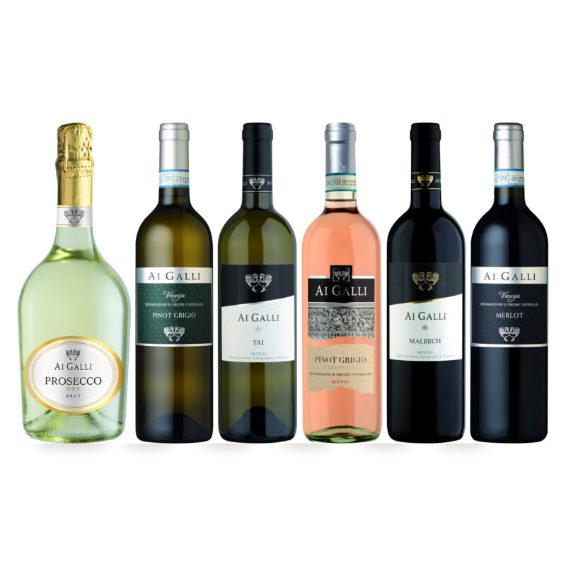 AI GALLI Weinpaket Venetien - sechs Weine