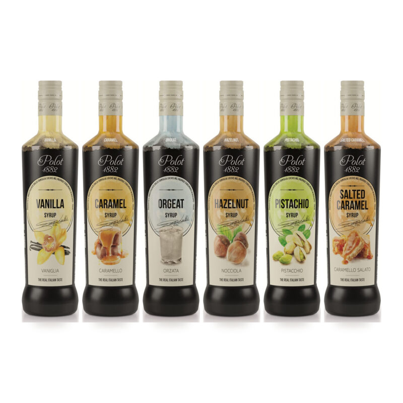 POLOT 1882 Kaffee & Dessert - sechs Sirupe