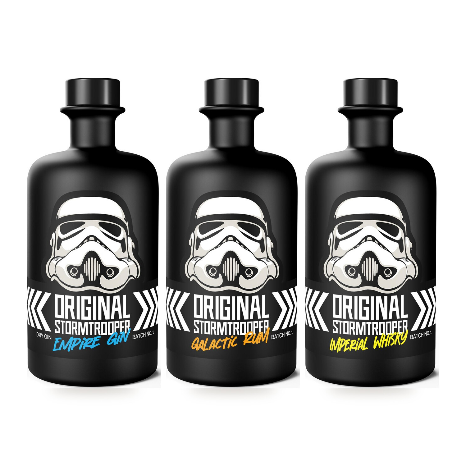 Original Stormtrooper Set – Gin, Rum und Whisky