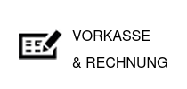 Vorkasse und Kauf auf Rechnung