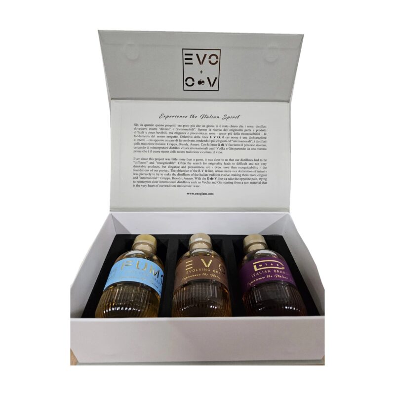 EVO Experience Box 3 MIX (EVO, FUMO, DWINE) 42% Vol. 0,6l
