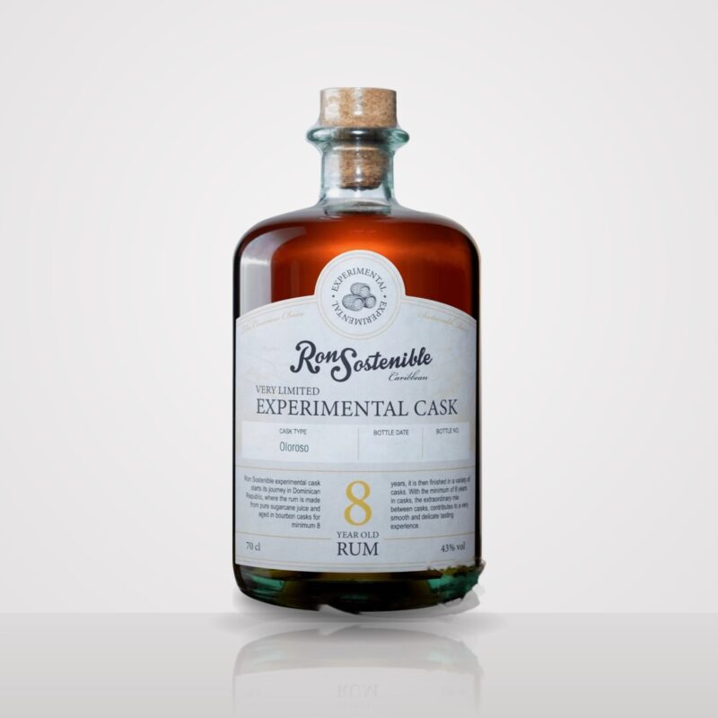 Ron Sostenible 8 Jahre Experimental Cask Oloroso Finish 43% Vol. 0,7l