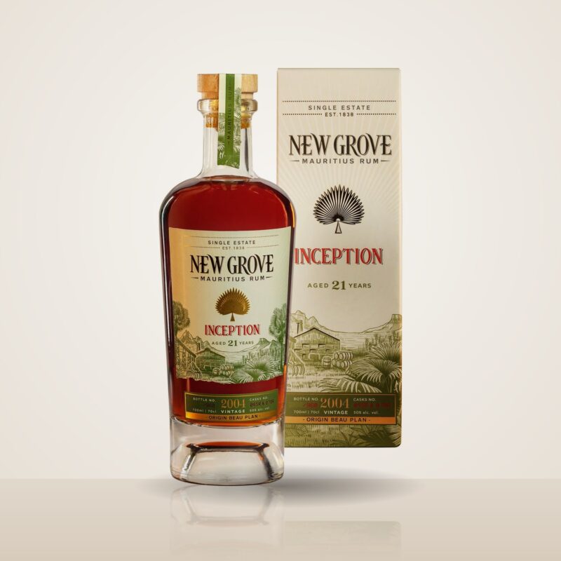 New Grove Inception 21 Jahre 2004 50% Vol. 0,7l mit Geschenkbox