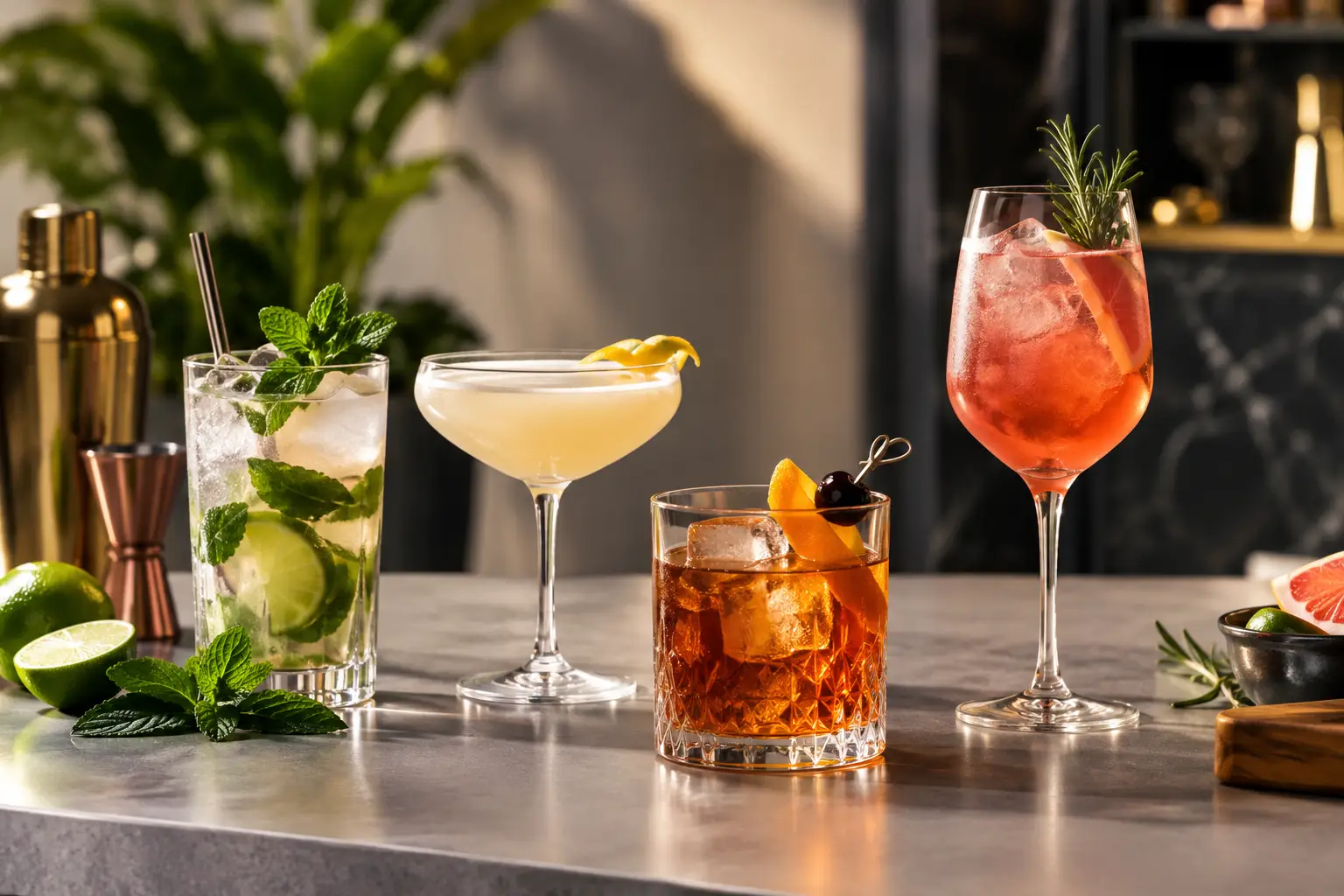 Cocktail Trends 2026 für die anspruchsvolle Hausbar