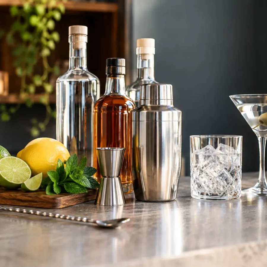 Essentials für die Hausbar: Was wirklich zählt