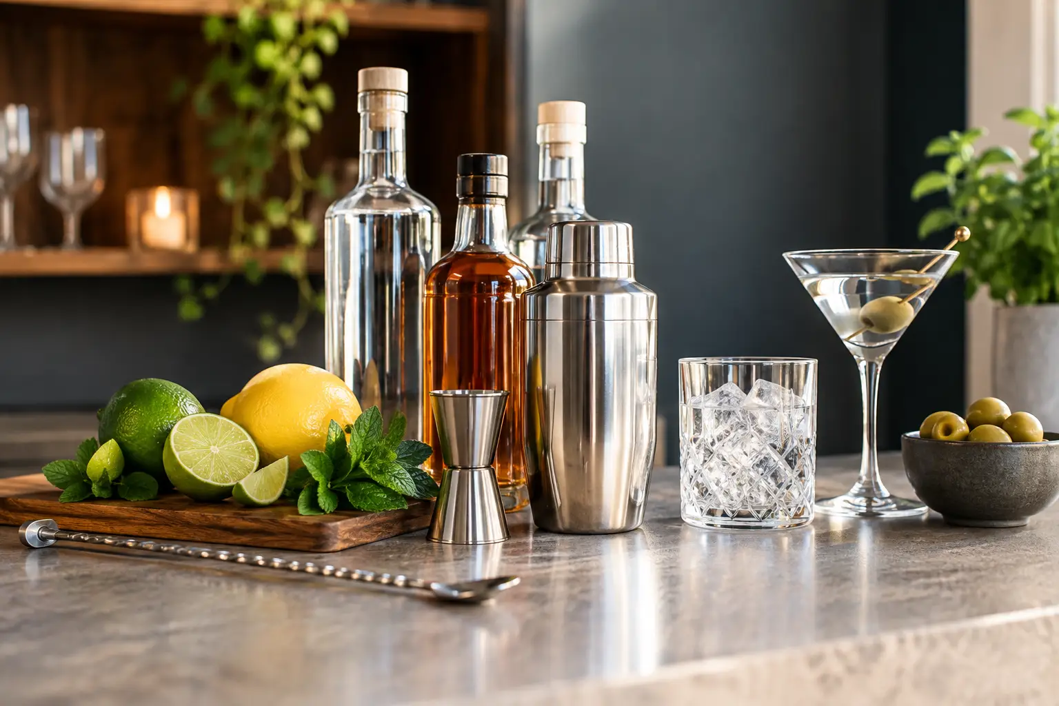 Essentials für die Hausbar: Was wirklich zählt